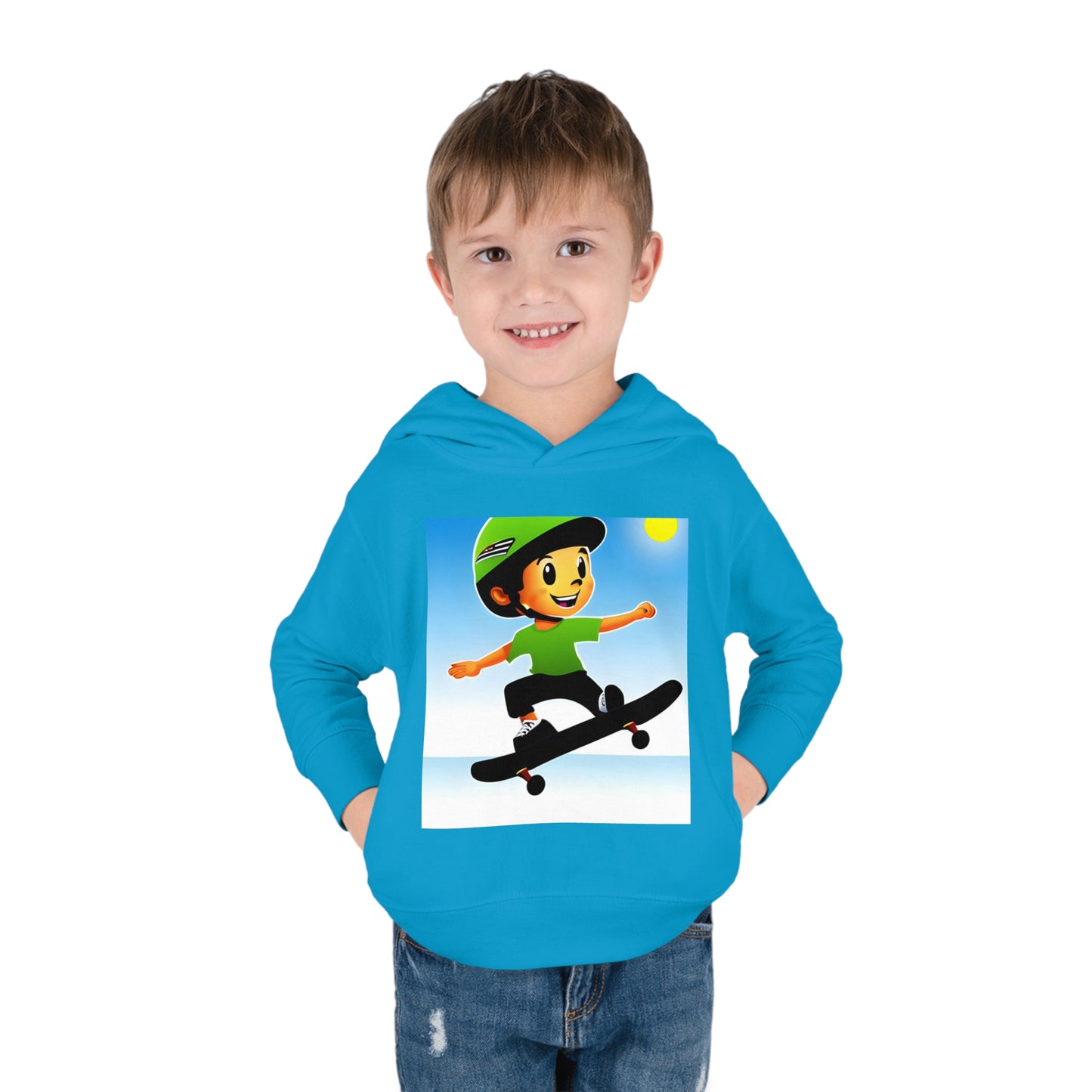 Toddler Pullover Fleece Hoodie