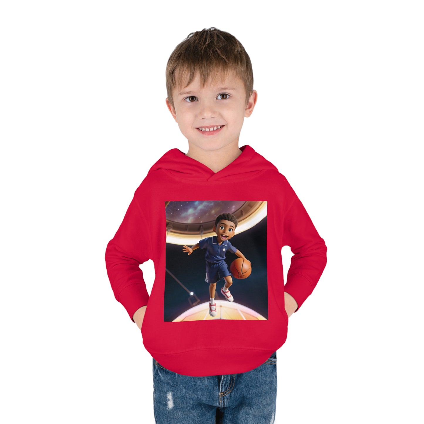 Toddler Pullover Fleece Hoodie