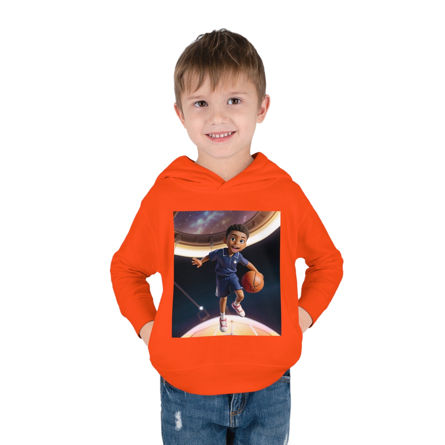 Toddler Pullover Fleece Hoodie